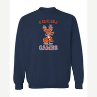 Reindeer Games — Crewneck Sweatshirt / Navy