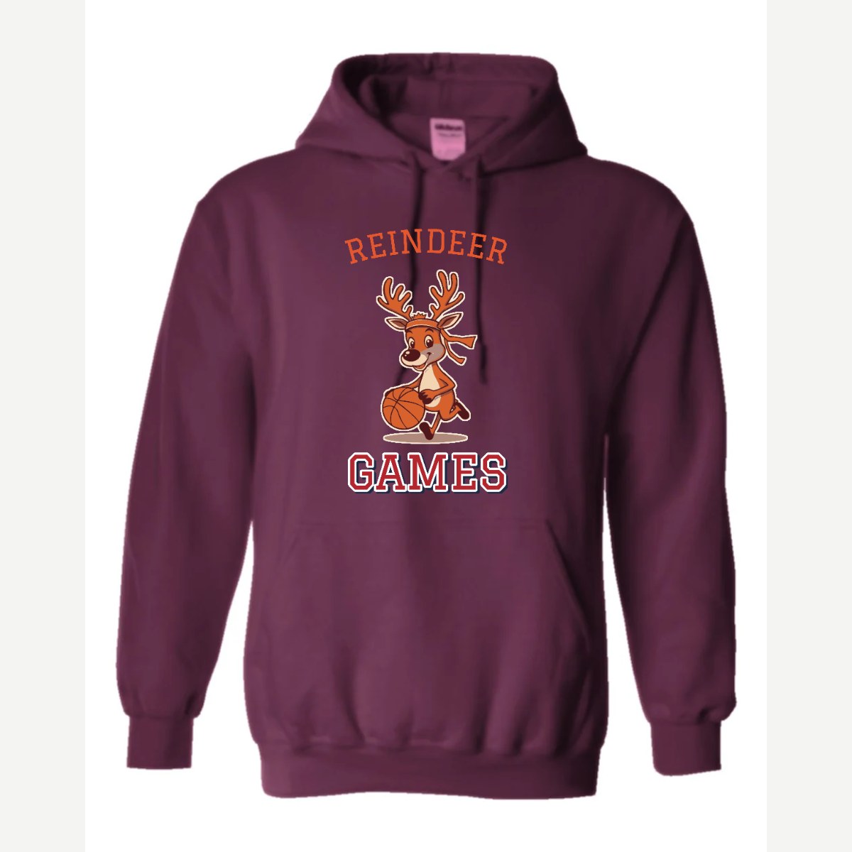Reindeer Games — Hoodie / Maroon