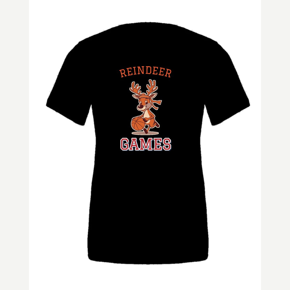 Reindeer Games — Premium Tee / Black