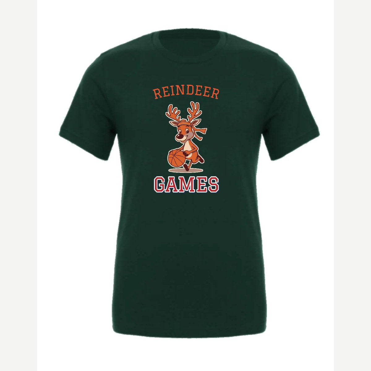 Reindeer Games — Premium Tee / Forest