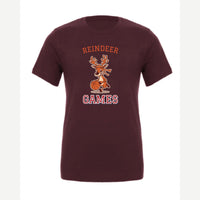 Reindeer Games — Premium Tee / Maroon