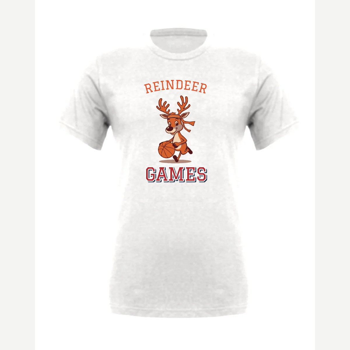 Reindeer Games — Premium Tee / White