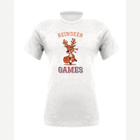Reindeer Games — Premium Tee / White
