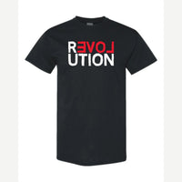 REVOLUTION (Love) — Classic Tee / Black
