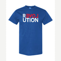 REVOLUTION (Love) — Classic Tee / Royal