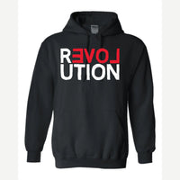 REVOLUTION (Love) — Hoodie / Black