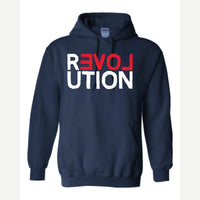REVOLUTION (Love) — Hoodie / Navy