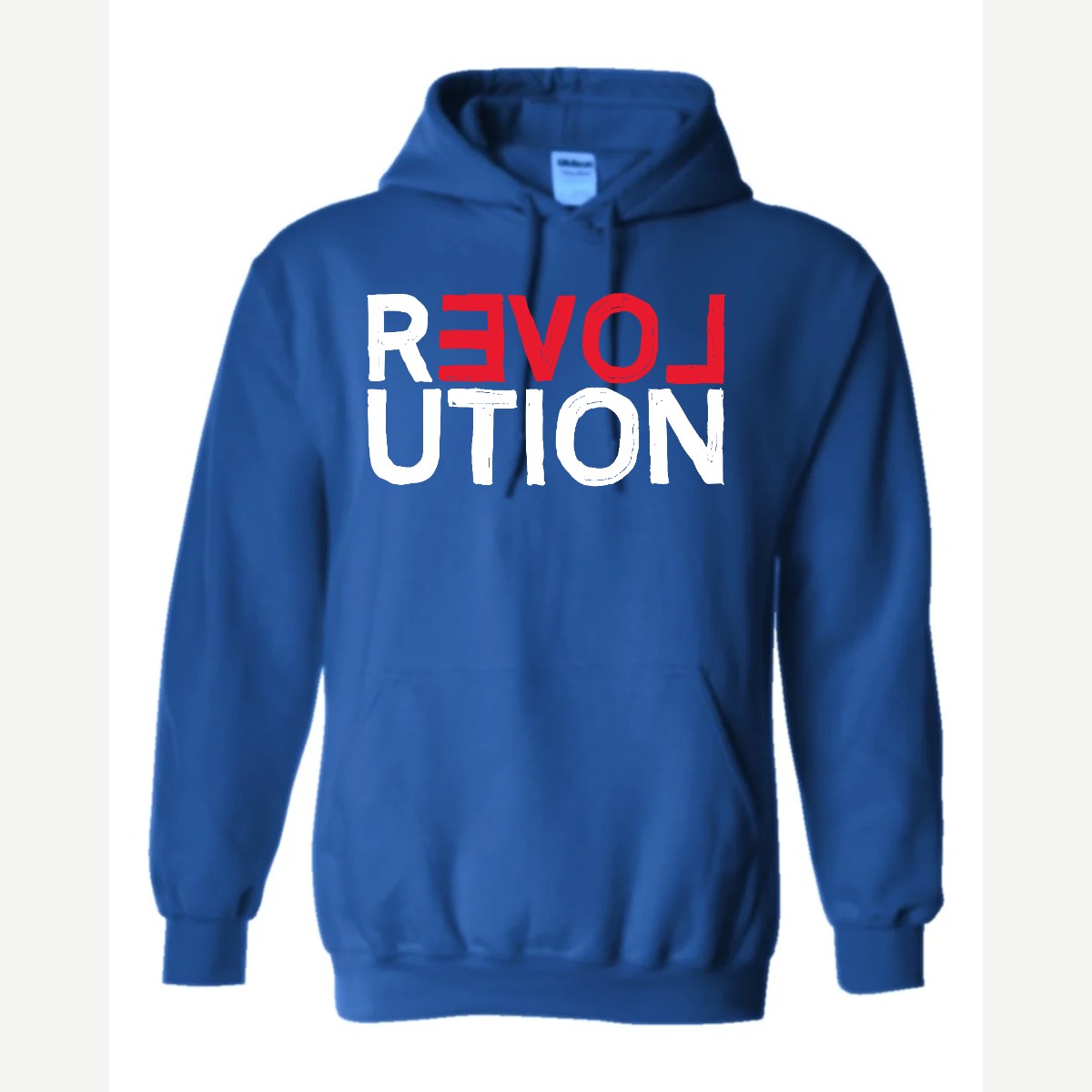 REVOLUTION (Love) — Hoodie / Royal