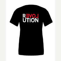REVOLUTION (Love) — Premium Tee / Black