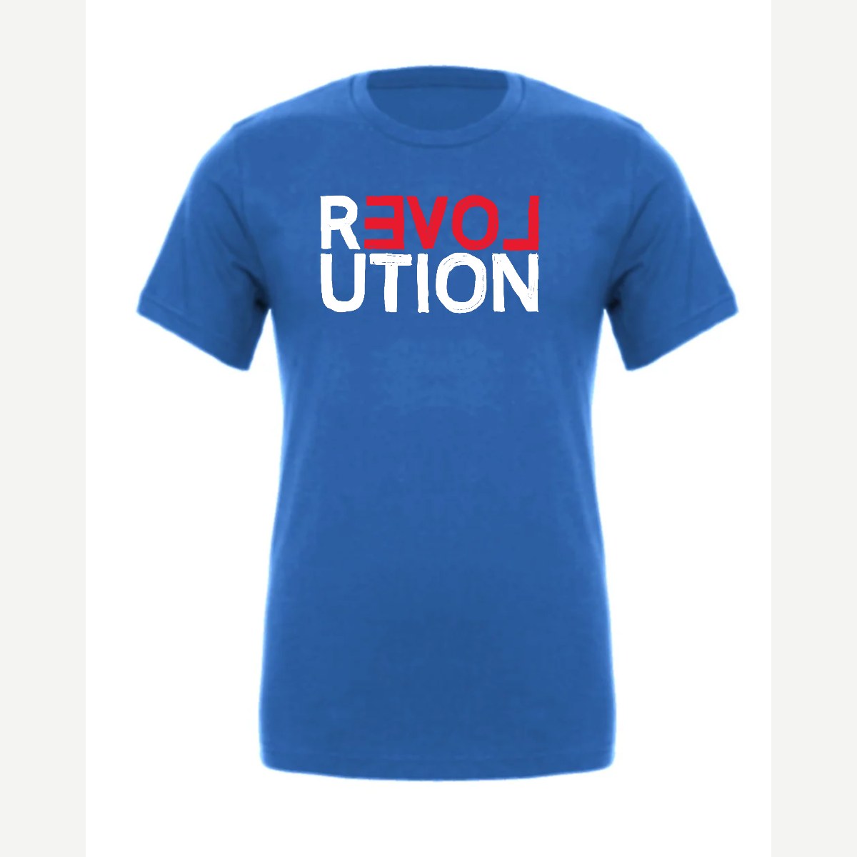 REVOLUTION (Love) — Premium Tee / True Royal
