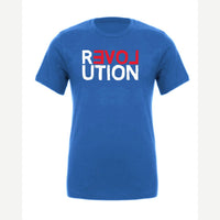 REVOLUTION (Love) — Premium Tee / True Royal
