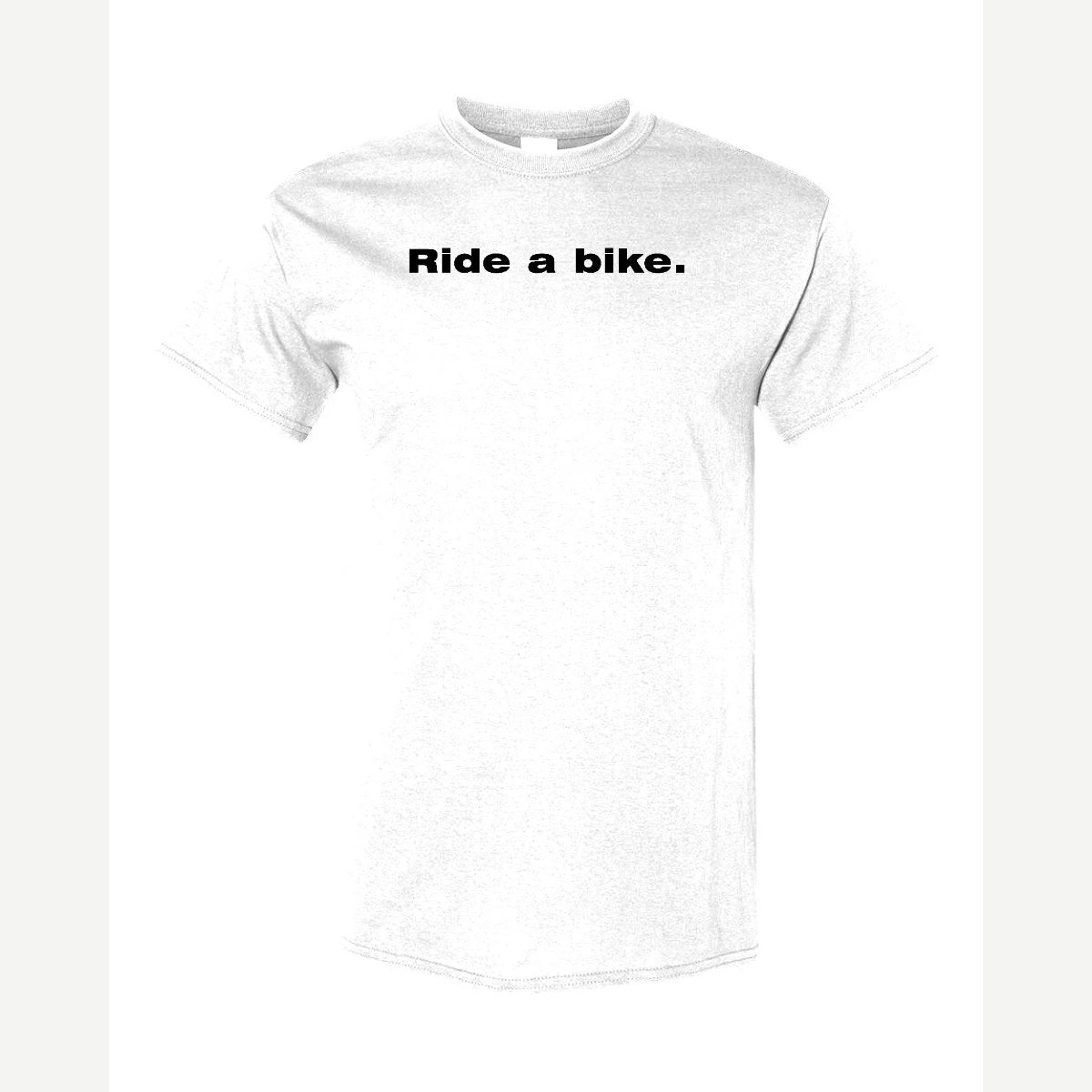 Ride a Bike — Classic Tee / White