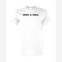 Ride a Bike — Classic Tee / White