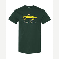 Ridin' Dirty (Toy Car) — Classic Tee / Forest Green