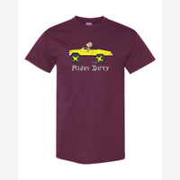 Ridin' Dirty (Toy Car) — Classic Tee / Maroon