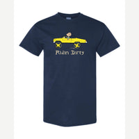 Ridin' Dirty (Toy Car) — Classic Tee / Navy