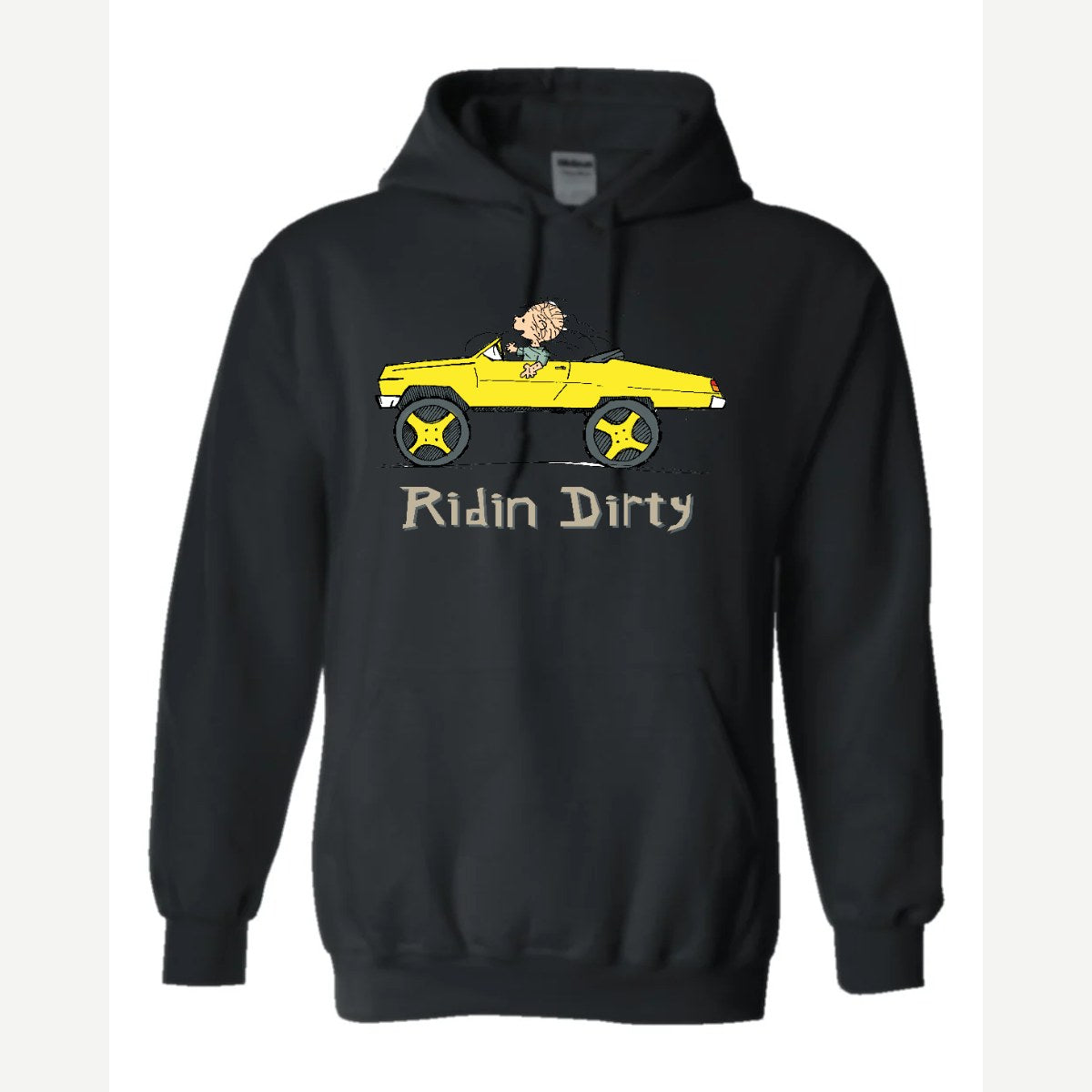 Ridin' Dirty (Toy Car) — Hoodie / Black