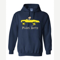 Ridin' Dirty (Toy Car) — Hoodie / Navy