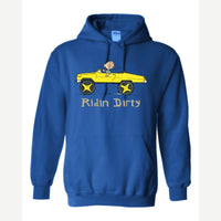 Ridin' Dirty (Toy Car) — Hoodie / Royal