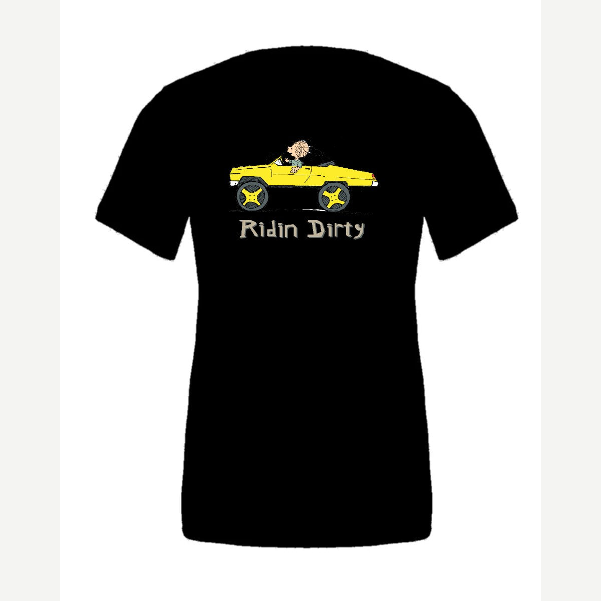 Ridin' Dirty (Toy Car) — Premium Tee / Black
