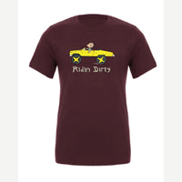 Ridin' Dirty (Toy Car) — Premium Tee / Maroon