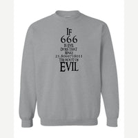 Root of Evil — Crewneck Sweatshirt / Sport Grey