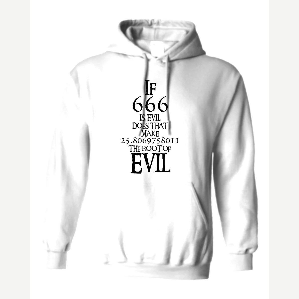 Root of Evil — Hoodie / White