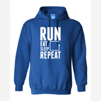 Run Eat Sleep Repeat — Hoodie / Royal