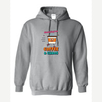 Running on Coffee & Chaos — Hoodie / Sport Grey