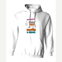 Running on Coffee & Chaos — Hoodie / White