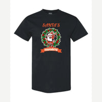Santa's Favorite — Classic Tee / Black