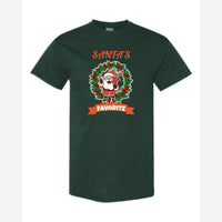 Santa's Favorite — Classic Tee / Forest Green