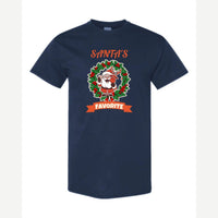 Santa's Favorite — Classic Tee / Navy