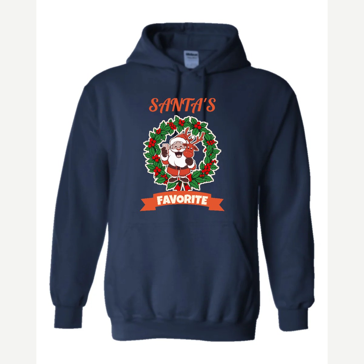 Santa's Favorite — Hoodie / Navy