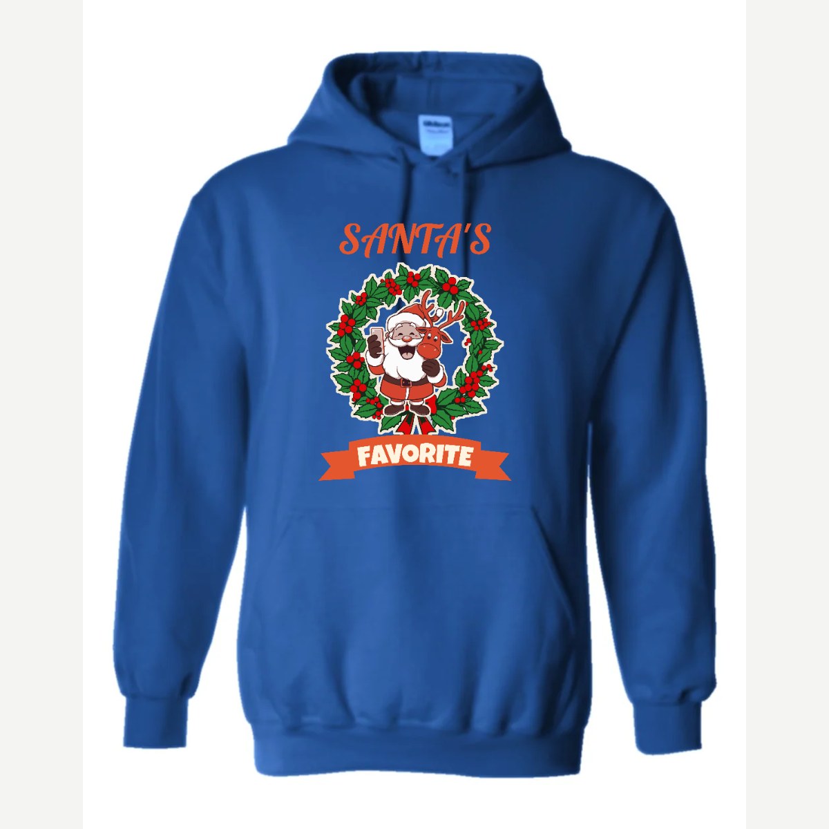 Santa's Favorite — Hoodie / Royal