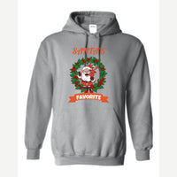 Santa's Favorite — Hoodie / Sport Grey