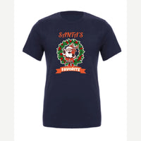 Santa's Favorite — Premium Tee / Navy