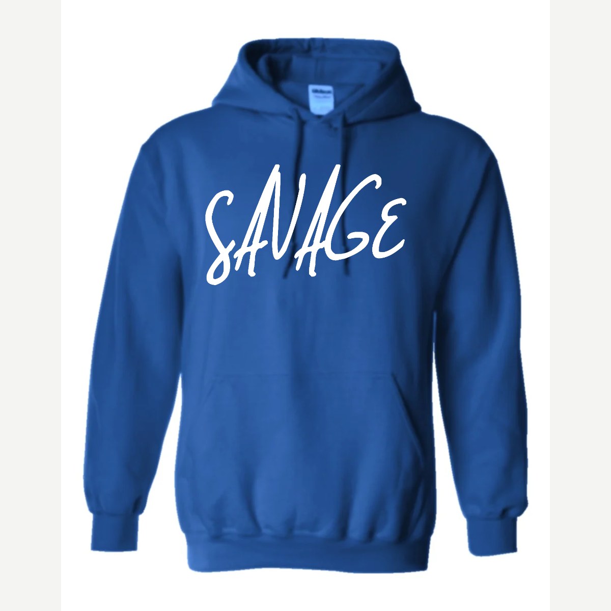 Savage (Script) — Hoodie / Royal