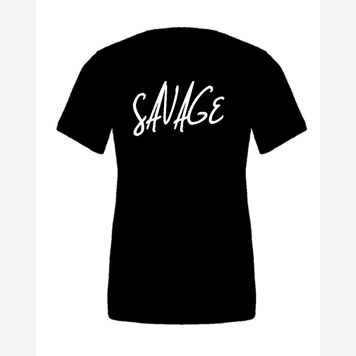 Savage (Script) — Premium Tee / Black
