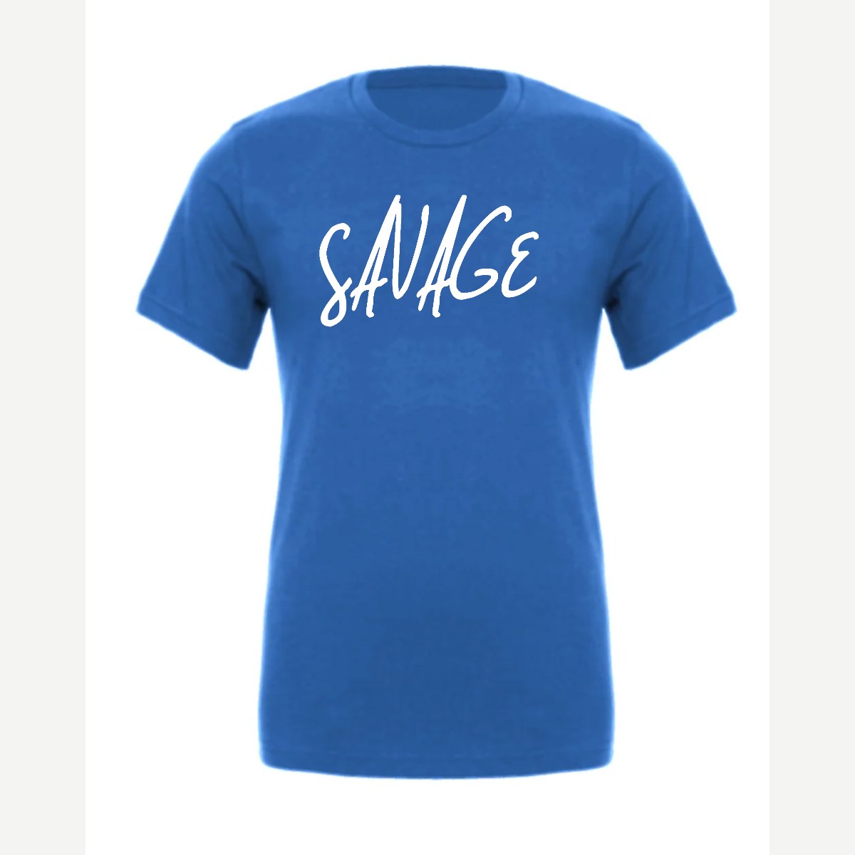 Savage (Script) — Premium Tee / True Royal