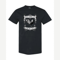 Save Some Gas (Rooster) — Classic Tee / Black