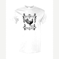 Save Some Gas (Rooster) — Classic Tee / White