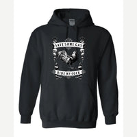 Save Some Gas (Rooster) — Hoodie / Black