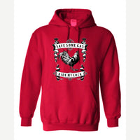 Save Some Gas (Rooster) — Hoodie / Red