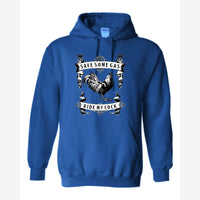 Save Some Gas (Rooster) — Hoodie / Royal