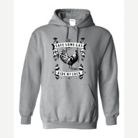 Save Some Gas (Rooster) — Hoodie / Sport Grey