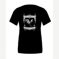 Save Some Gas (Rooster) — Premium Tee / Black