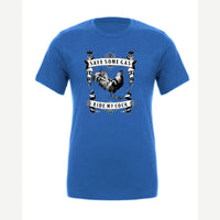 Save Some Gas (Rooster) — Premium Tee / True Royal