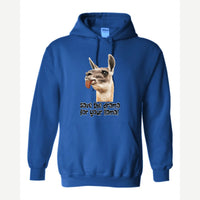 Save the Drama for Your Llama! — Hoodie / Royal