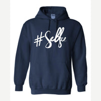 #Selfie (Script) — Hoodie / Navy